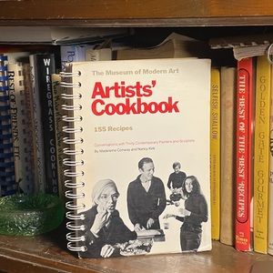 Vintage Museum of Modern Art Artists' Cookbook 155 Recipes
